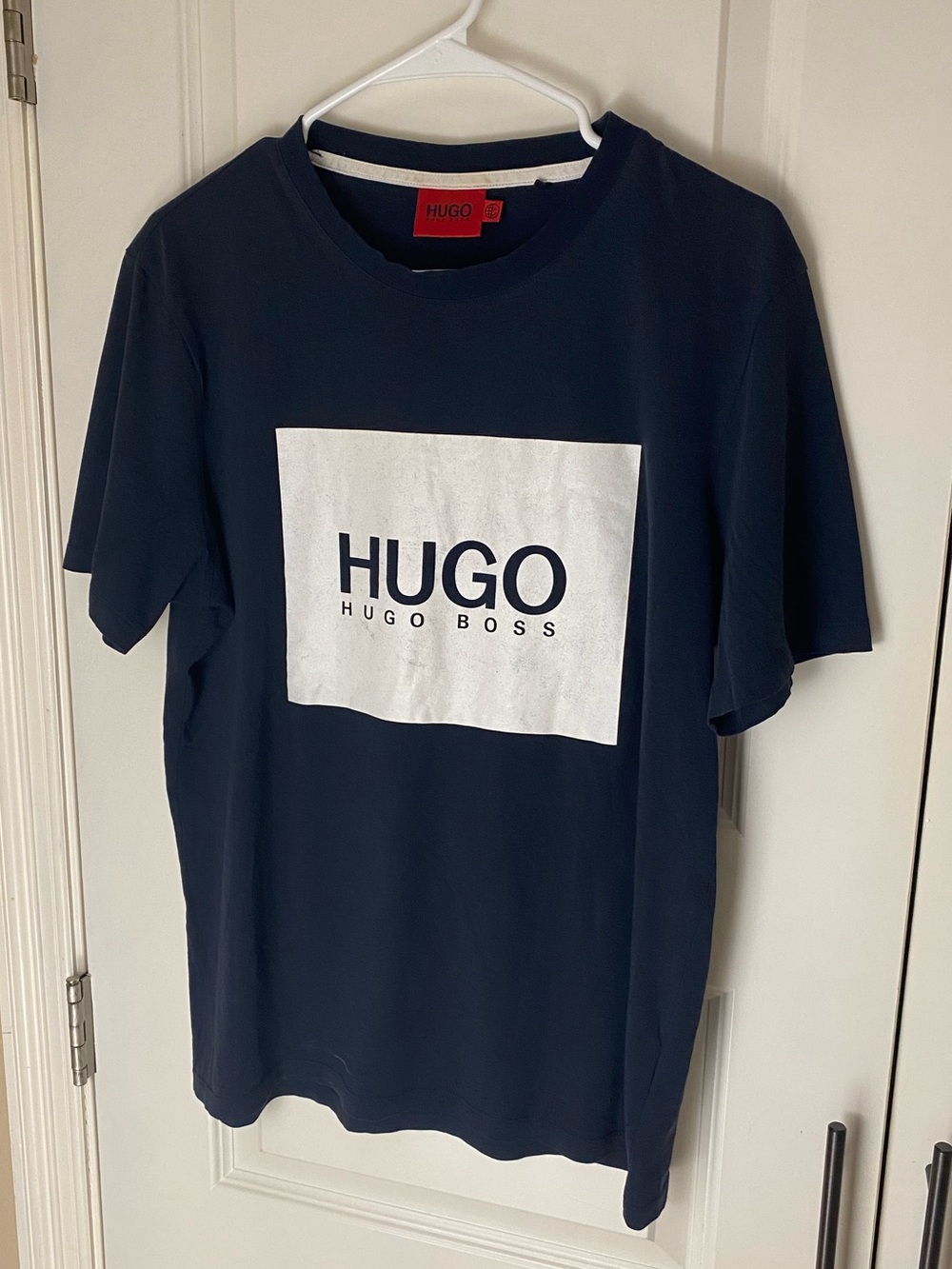 HUGO by Hugo Boss Men’s Navy T-Shirt - Size S